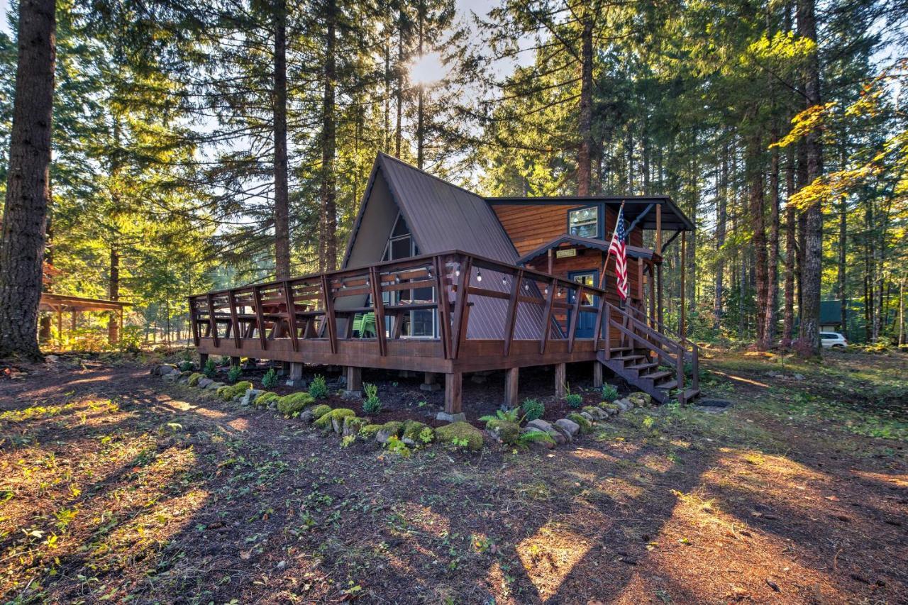 Serene Washington Escape With Deck And Mountain Views! Packwood Ngoại thất bức ảnh